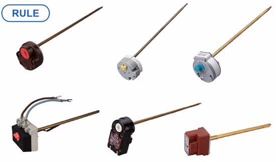 Wt Series Dual Safety Stem Water Heater Thermostat