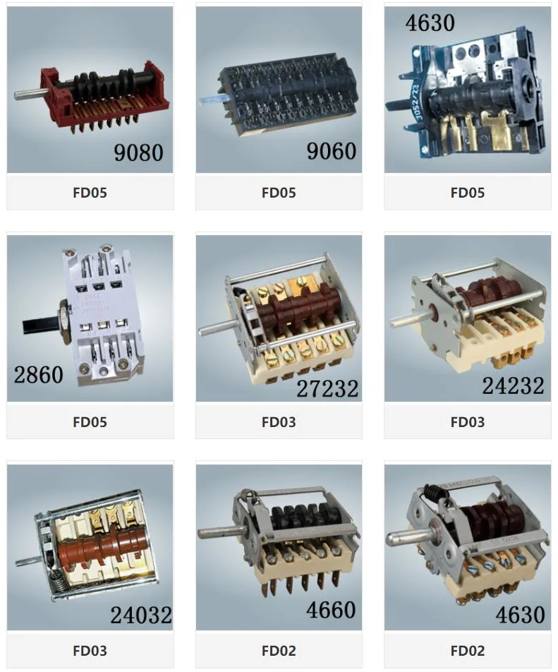 Rule Section Switch High-Power Oven Gear Selector Switch