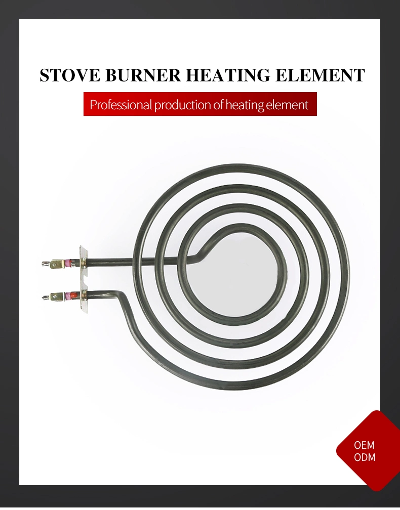 Four Circular Spiral Heating Element Stove Heater